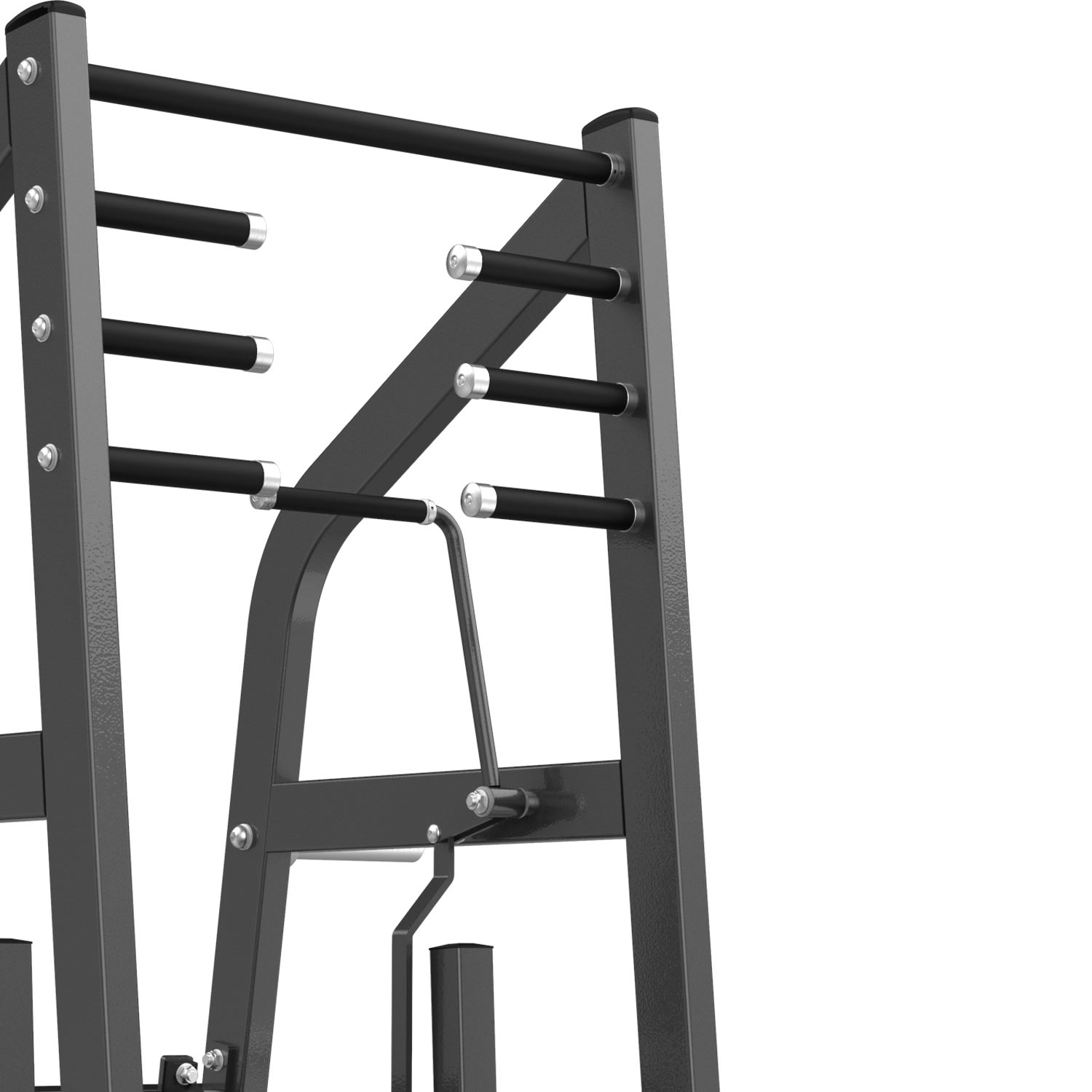 Heavy Duty Belt Squat Machine with Adjustable Foot Plate For Gyms - GluteZone - Image 13