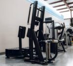 Best Standing Abductor commercial grade, plate loaded machine for gyms glute machine in the market at Iconic Gym houson
