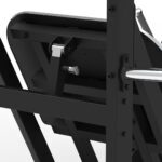 Adjustable Foot Plate Back Lock safety Pendulum Squat for gyms Heavy duty double support stable and safe commercial grade