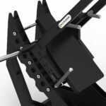 Ergonomic Back pad Pendulum Squat for gyms Heavy duty double support stable and safe commercial grade