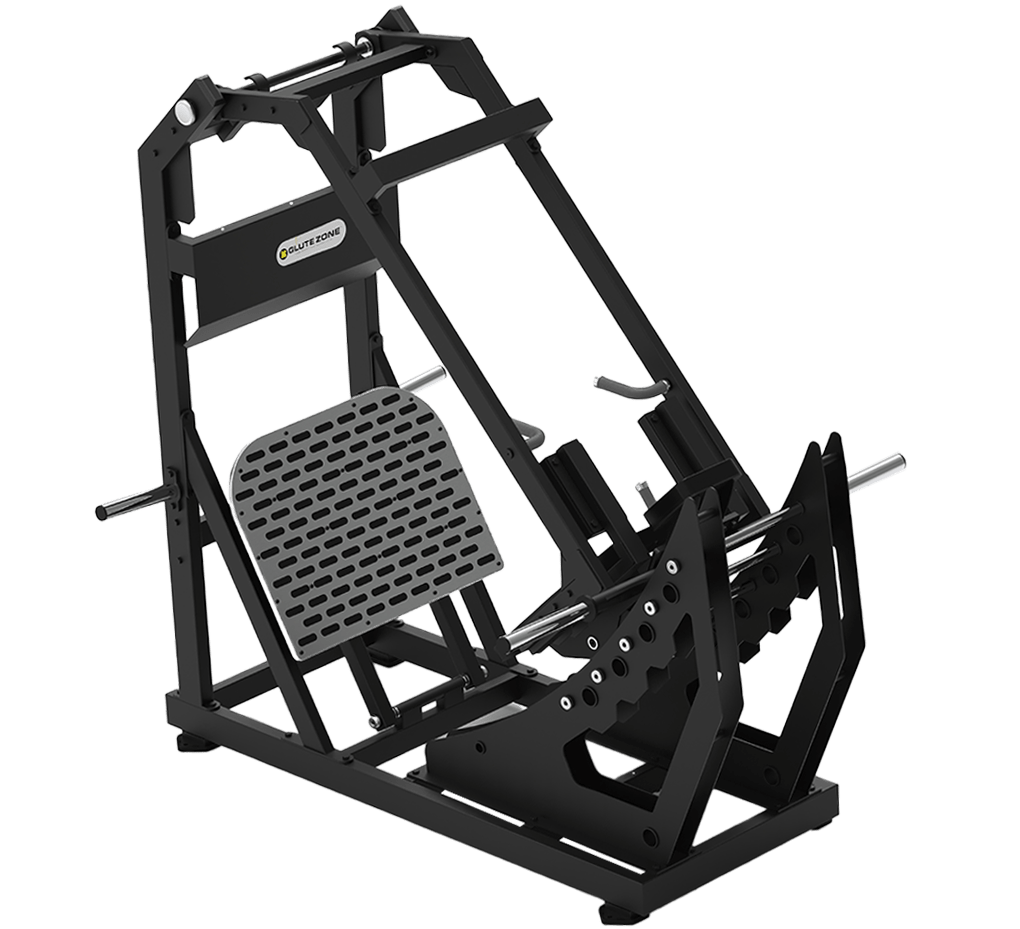 Best Pendulum squat for gyms commercial grade, double support, super stable, no wobble best glute machine glutezone