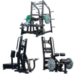 Combo bundle gym equipmetn glute and lower body best glute machines belt squat standing hip thrust and standing abductor