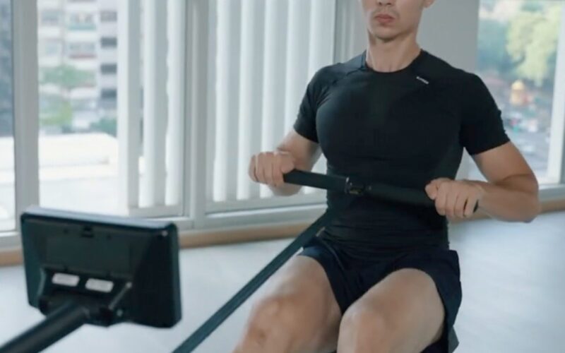 Hyperon Air Rower commercial grade for gyms functional training for hitt and Hyrox man training