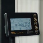 AirSkiier Machine handle adkjsutable, Display