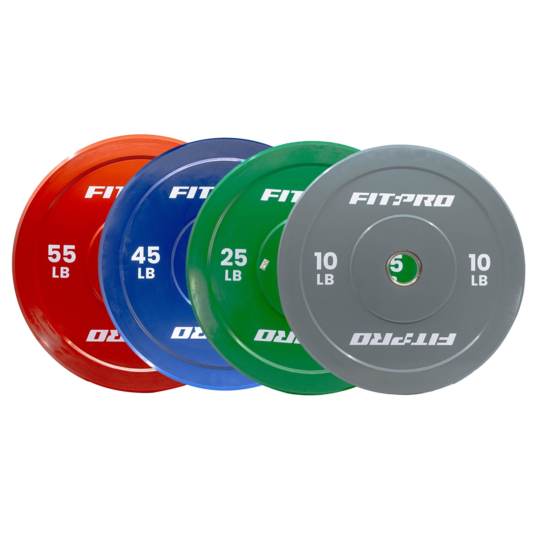 Color Bumper Plates Sets - Professional Gym Equipment - Image 1
