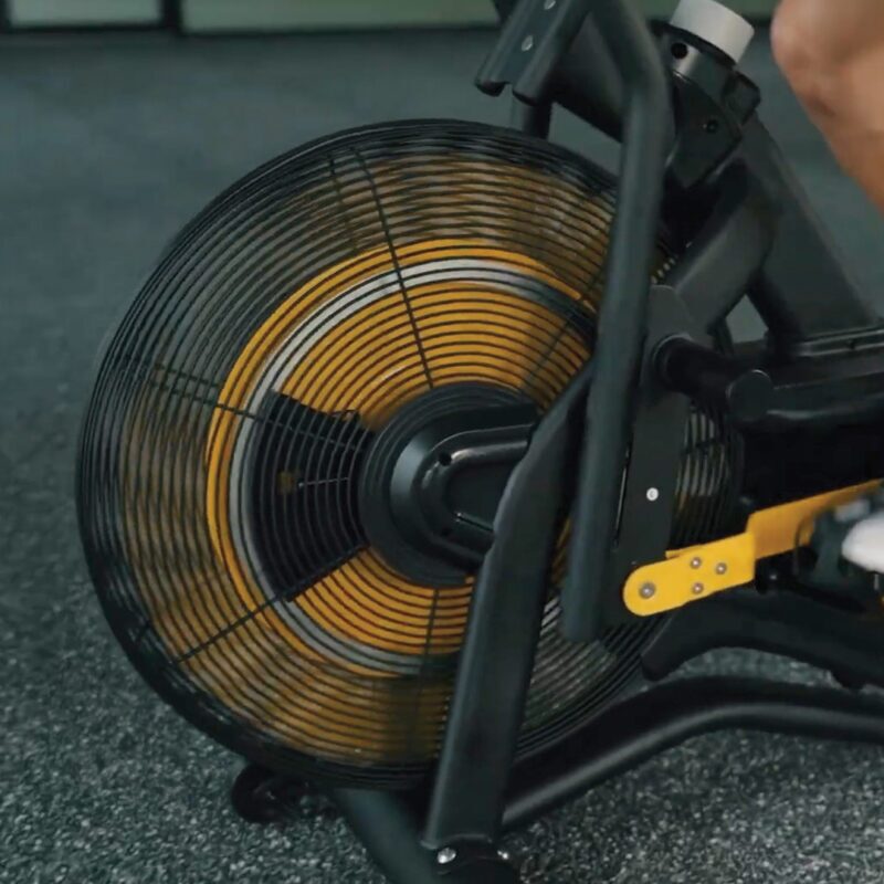 Hyperon Air Bike for high intensity training like HYROX Air Resistance Fan