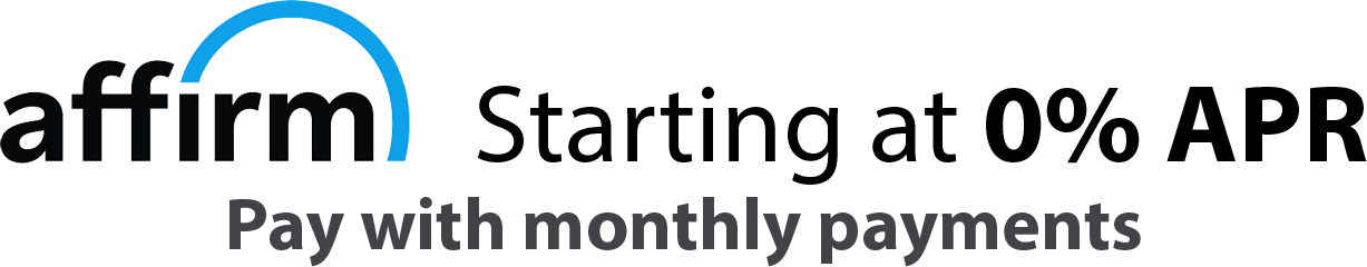 Affirm, monthly payments, financing Gym equipment, glute machines, fitness equipment