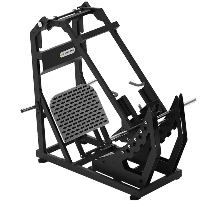 Best Pendulum squat for gyms commercial grade, double support, super stable, no wobble best glute machine glutezone
